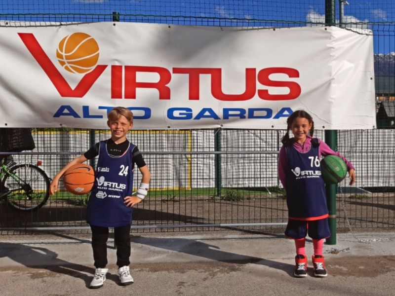 GLORIA PER LA VIRTUS AL CONCORSO B.FUN MINI GRAZIE A MASSIMO E A JASMIN